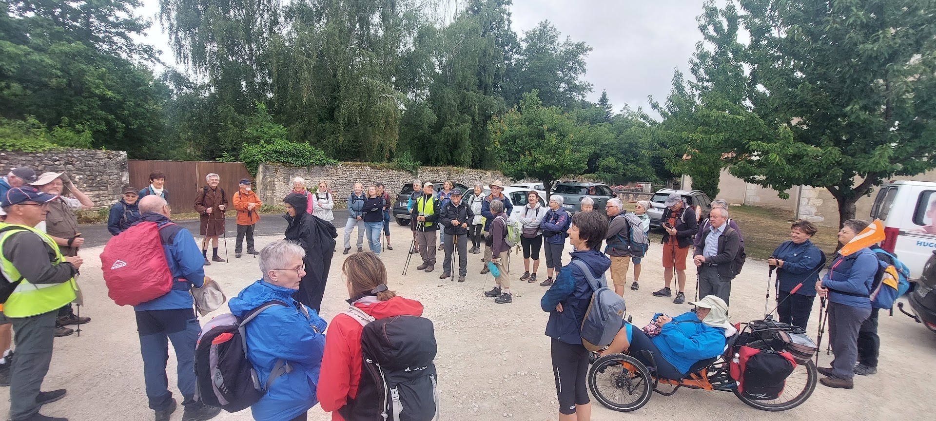 Départ de St Germain.