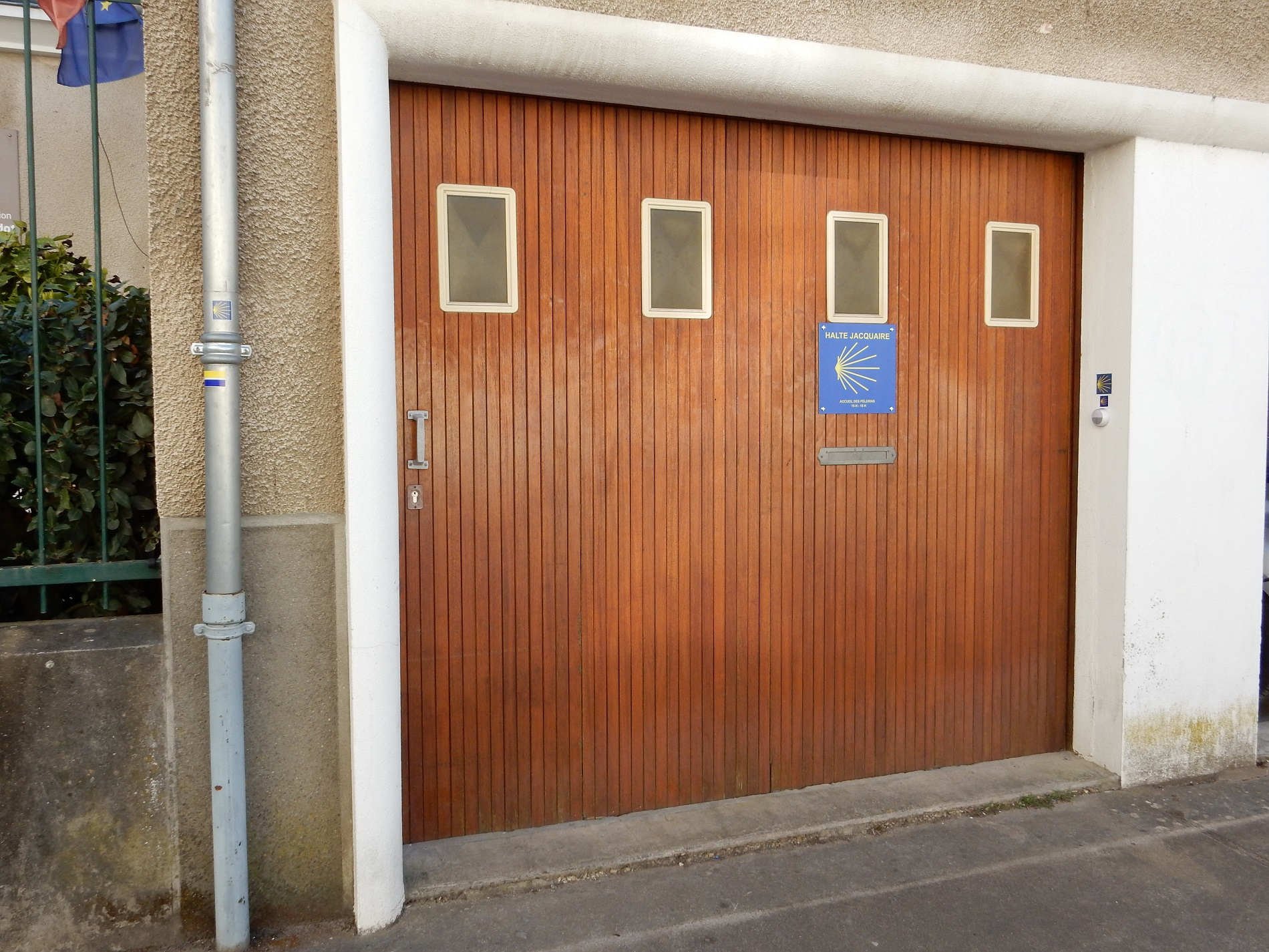 L'entrée de la Halte Jacquaire.