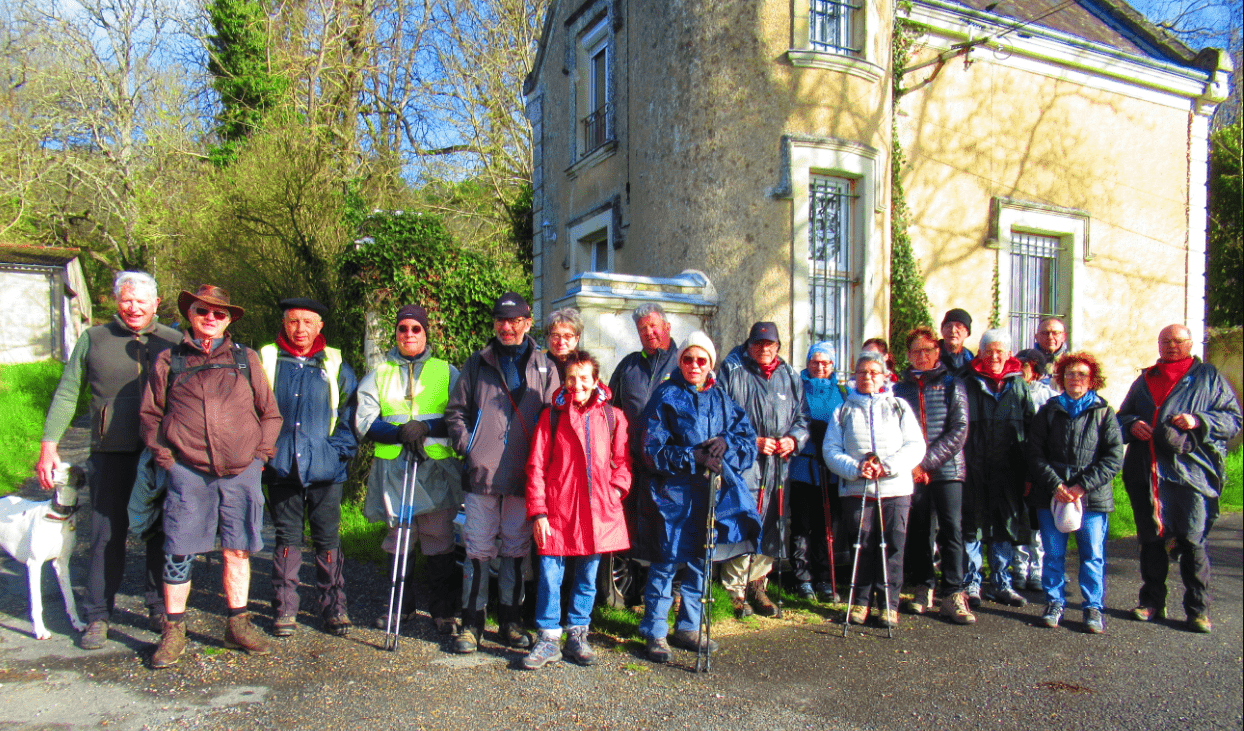 Le groupe des marcheurs.