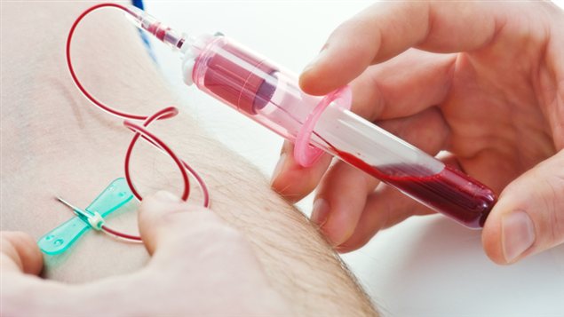 Prise de sang