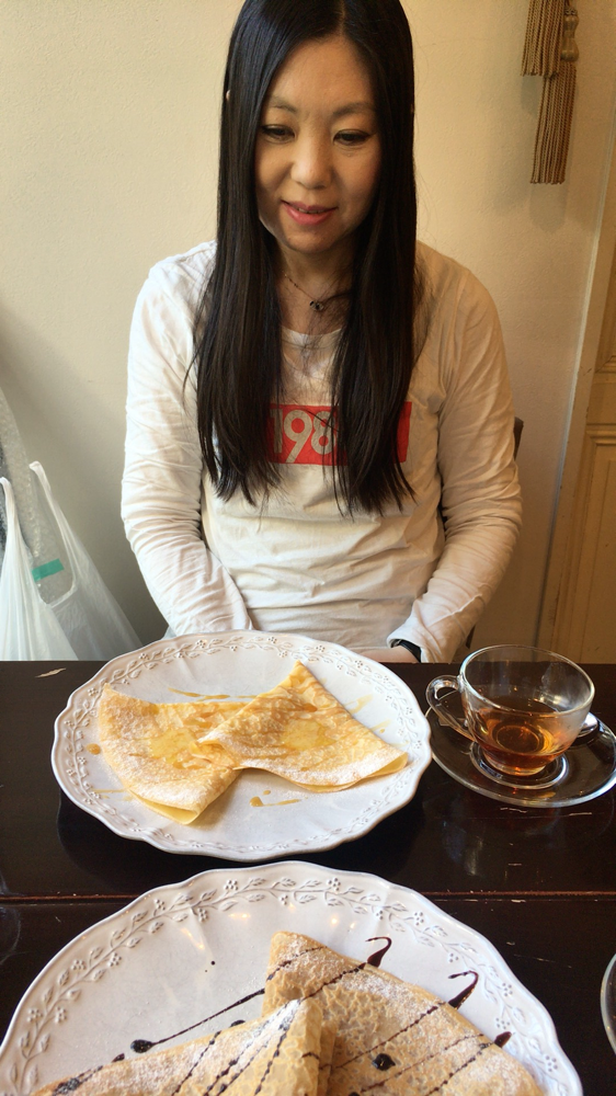 まきさんのはソルトバタークレープ