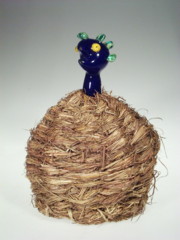 Katja Schetting, Studioglas, Gklaskunst, Figurinen, Mobile, kintik, Antikglas, Rheinbach, Bonn, Schwemmholz, Rhein