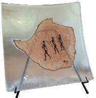 Winston Doull, Fusing, Schale, Teller, Studioglas, Glaskunst, handmade