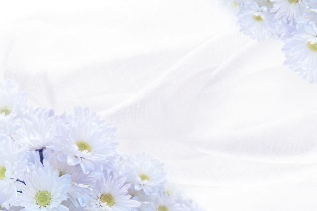 和のデザインの喪中はがきと寒中はがき