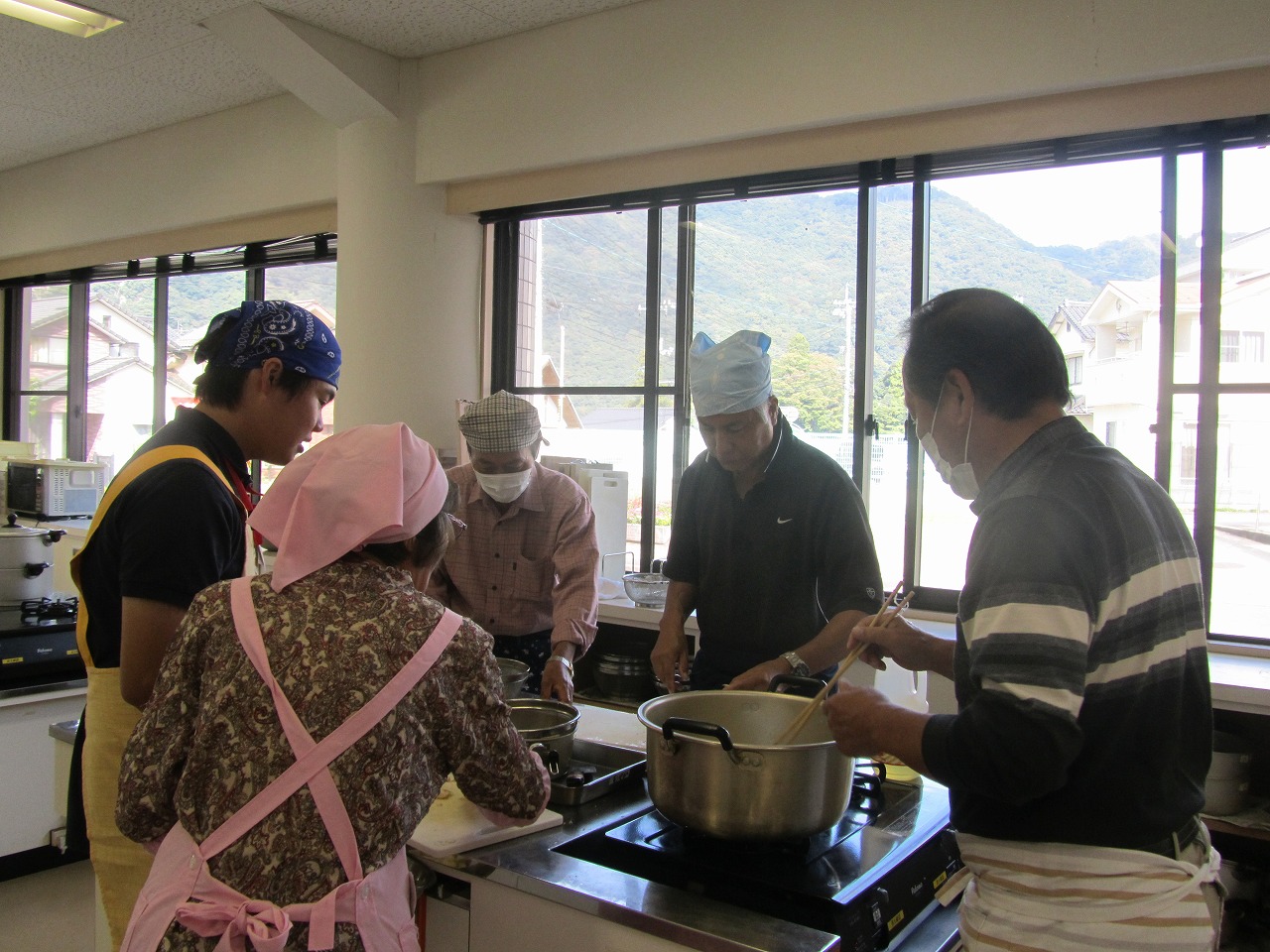 男の簡単料理教室(川本)