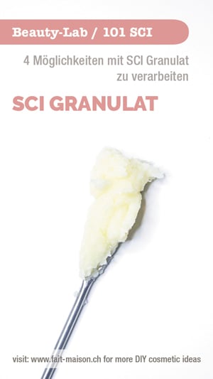 Verarbeitung SCI Granulat