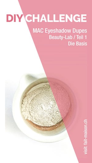 DIY Challenge - MAC Lidschatten - Teil 1