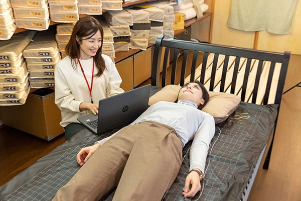 体圧分散の測定