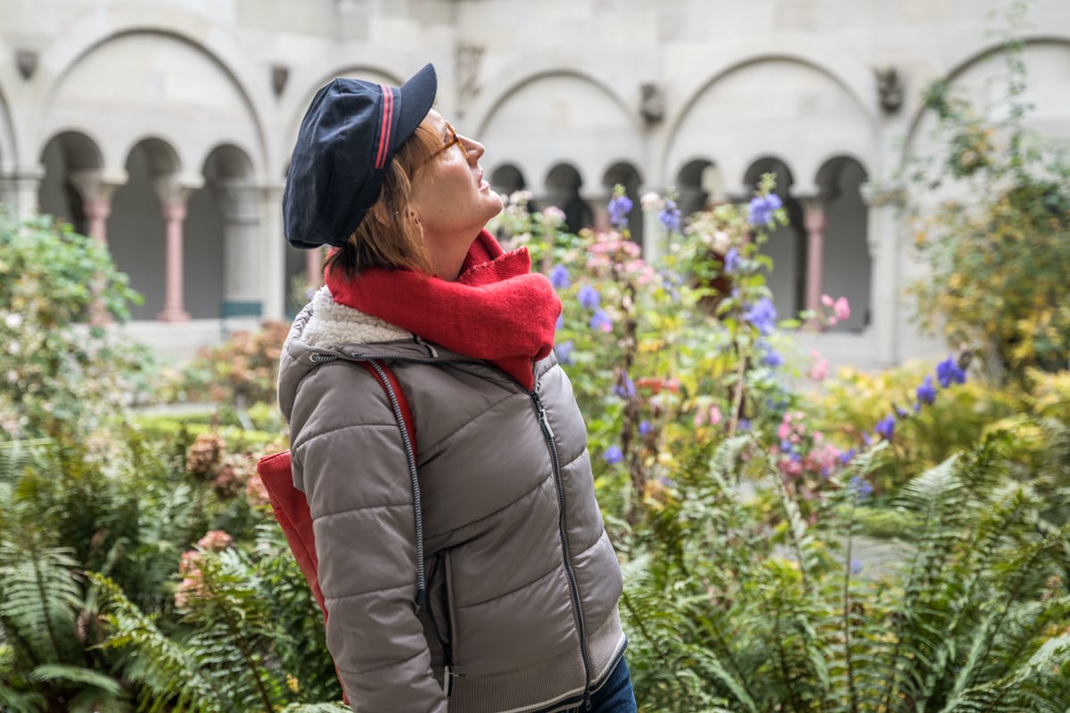 Ein versteckter Ort für Reflexion, Besinnung und Vision