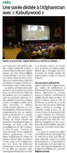Sud Ouest,  édition Arcachon-Médoc, jeudi 29 septembre 2022