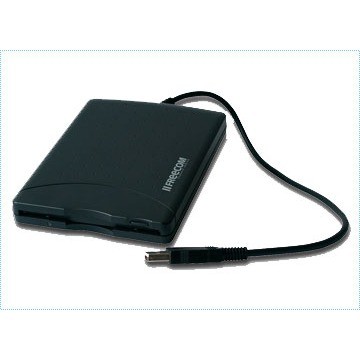Lecteur de disquettes externe USB disponible ici.