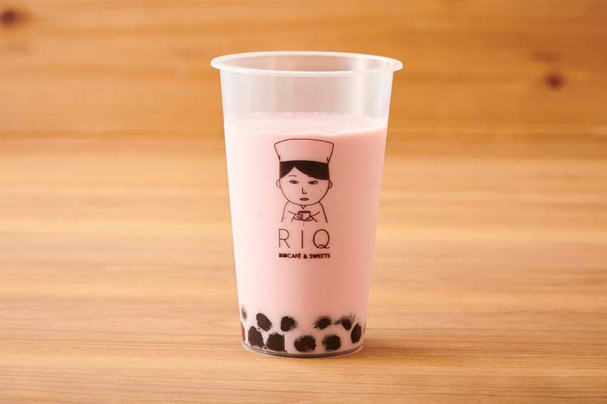 タピオカいちごミルク