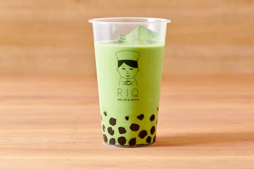タピオカ宇治抹茶ラテ