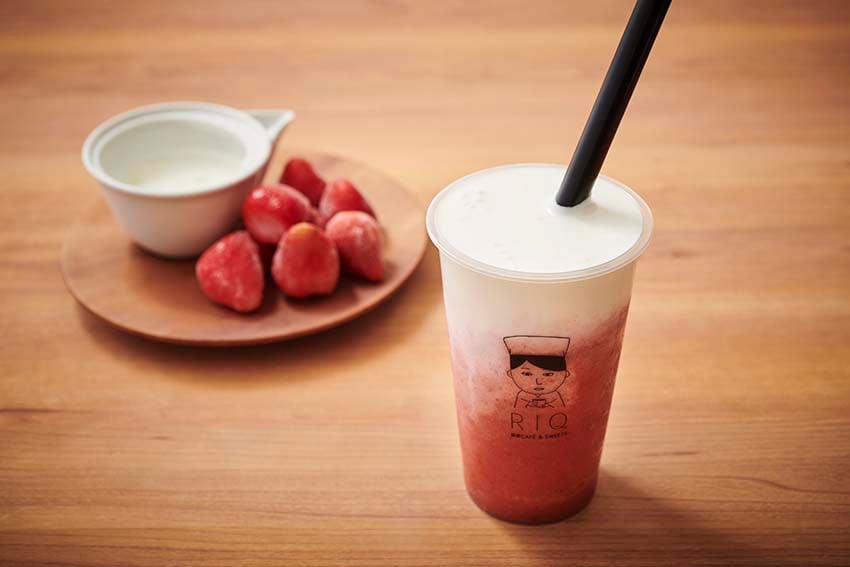 ストロベリーチーズスムージー