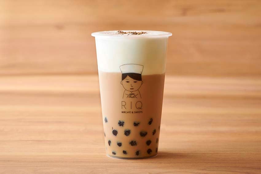 チーズタピオカミルクティー