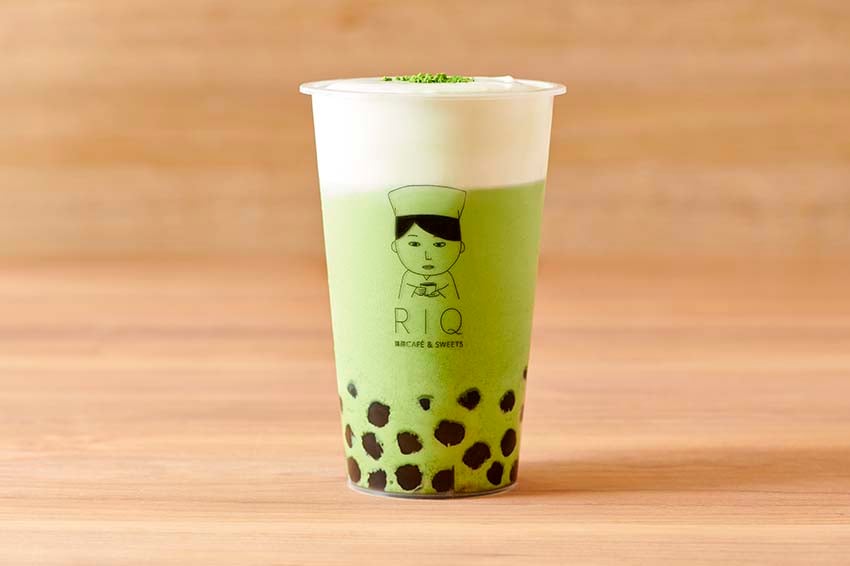 宇治抹茶チーズタピオカラテ