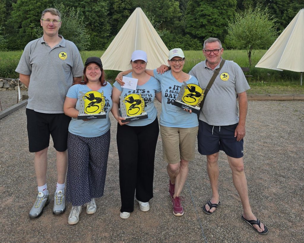 Eggensteiner Damen Erfolgreich bei Landesmeisterschaft Triplette Frauen