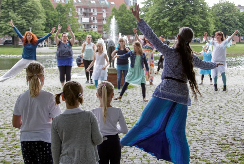 GWD Bremerhaven 2019 rehearsal global dance