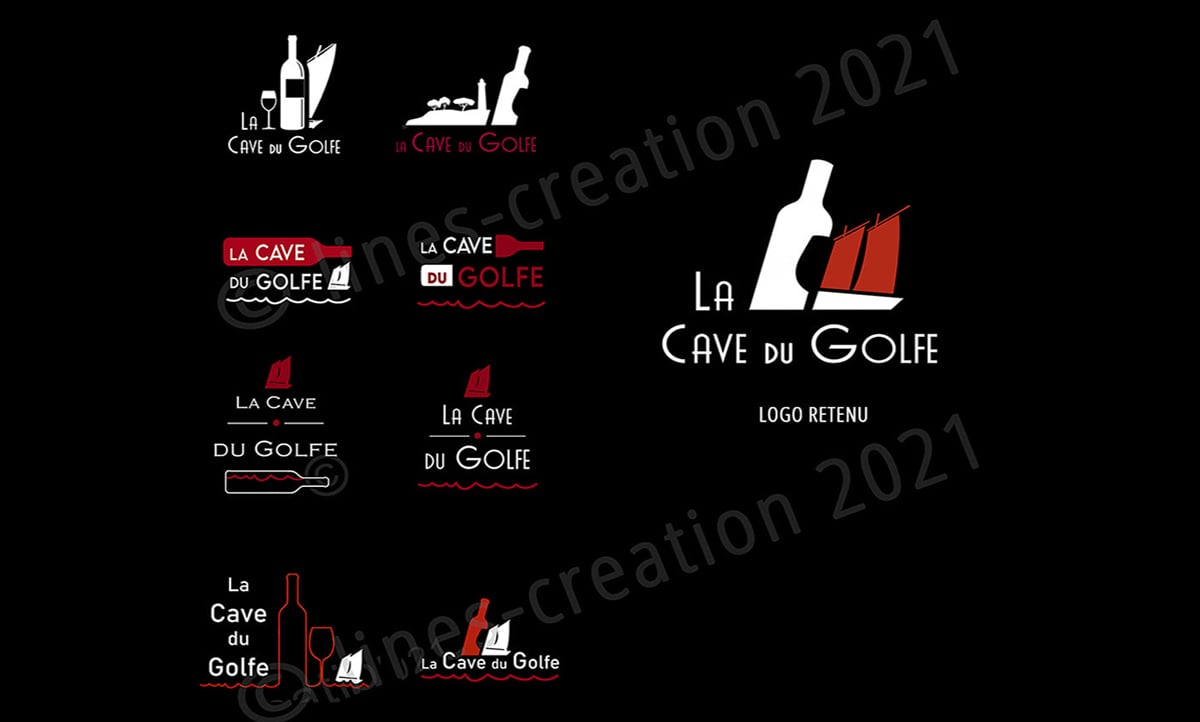 Nouvelle identité visuelle pour La Cave du Golfe à Sarzeau