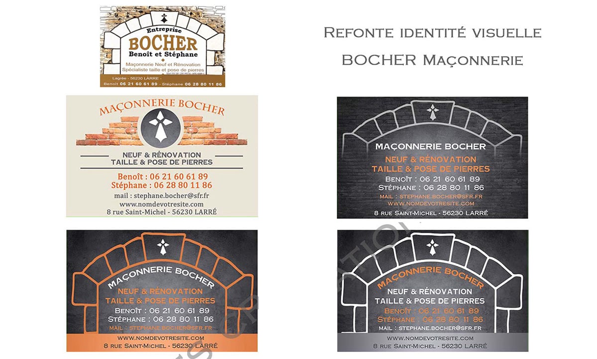 Refonte de logo maconnerie-bocher.com