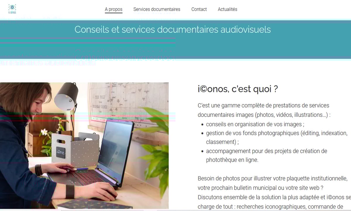 iconos.fr Conseils et services documentaires audiovisuels