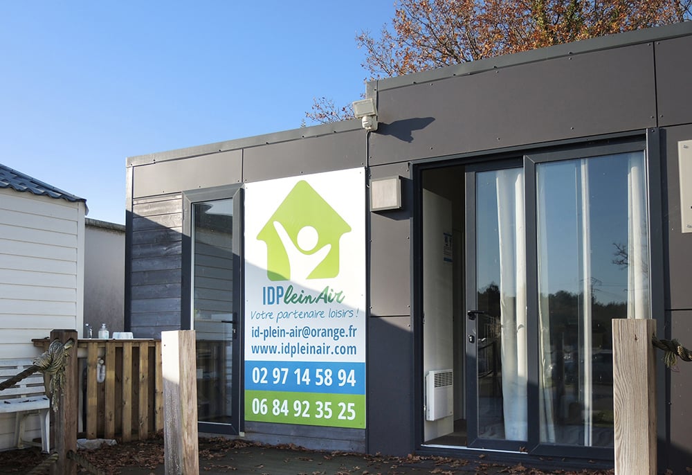 Enseigne PVC 250x150 cm avec plastification ID Plein Air