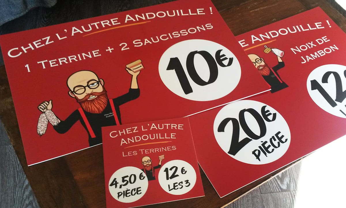 Panneaux PVC chezlautreandouille.com