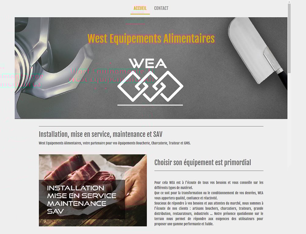 wea56.com - ©Linès Création site web matériel CTR