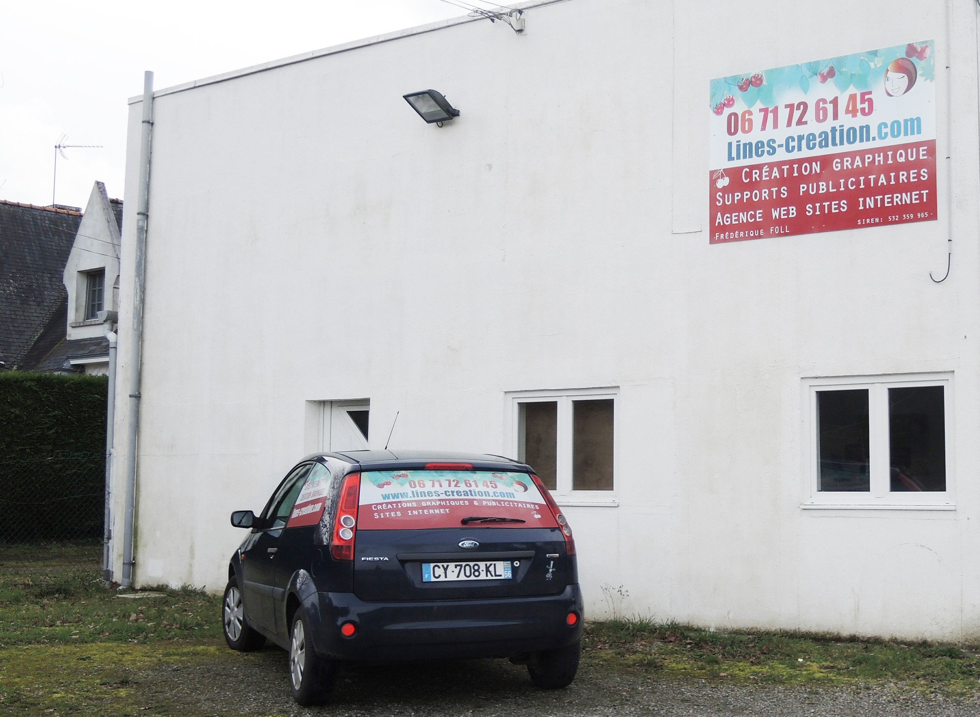 Graphiste Webdesigner Linès Création Caden/Péaule