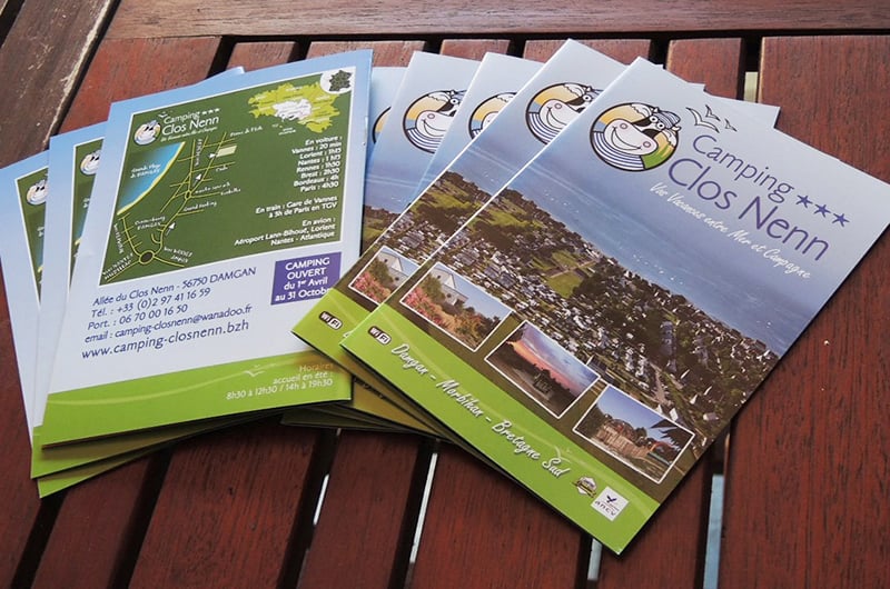 Brochures camping Clos Nenn