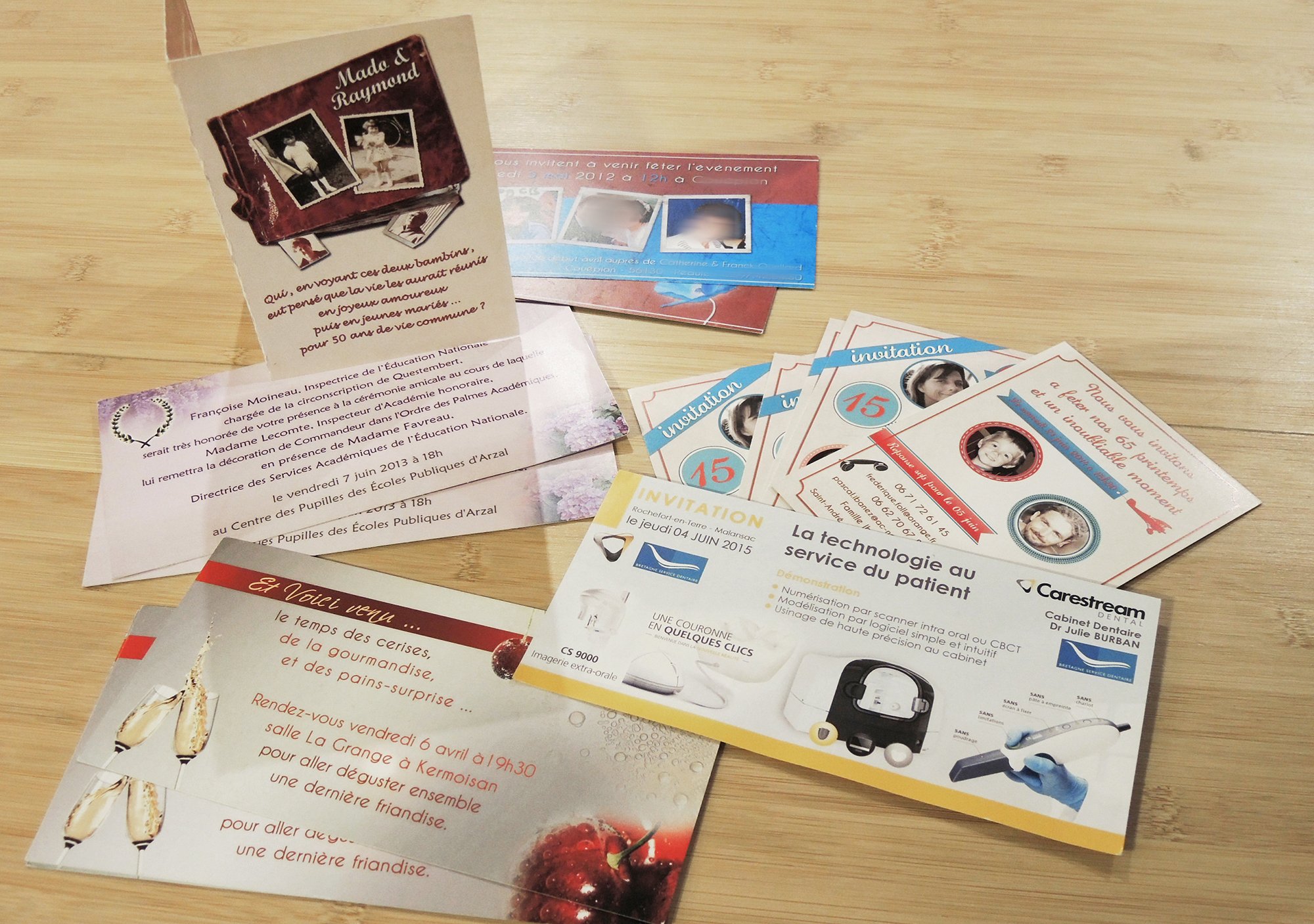 Invitation événementiel