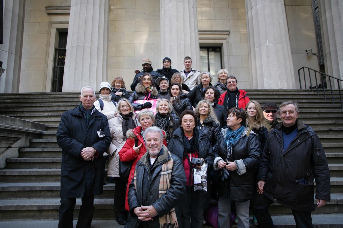 VHS-Reisegruppe mit Reinhard Hauser Dez. 2011