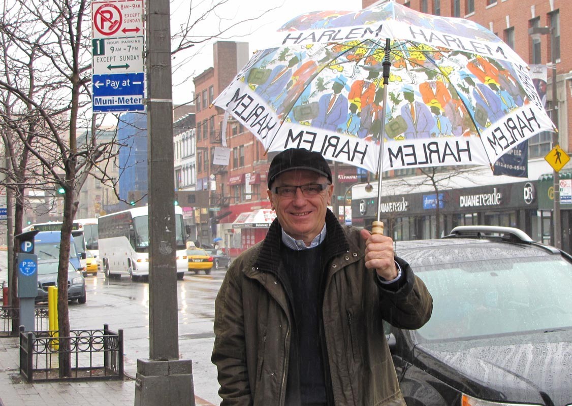 Harlem-Schirm musste sein