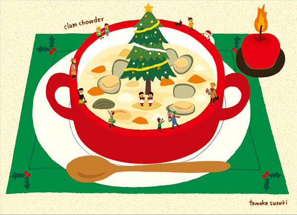 聖夜のクラムチャウダー