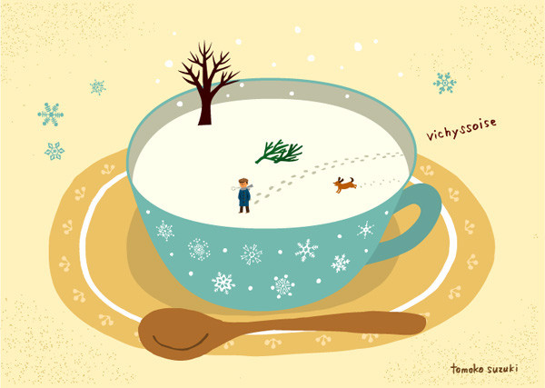 粉雪のビシソワーズ