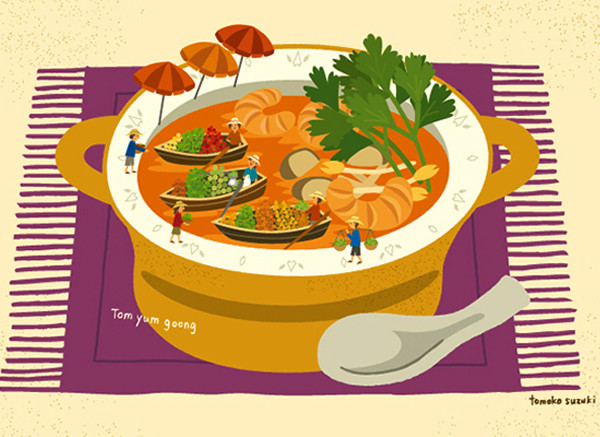 野菜市場のトムヤムクン