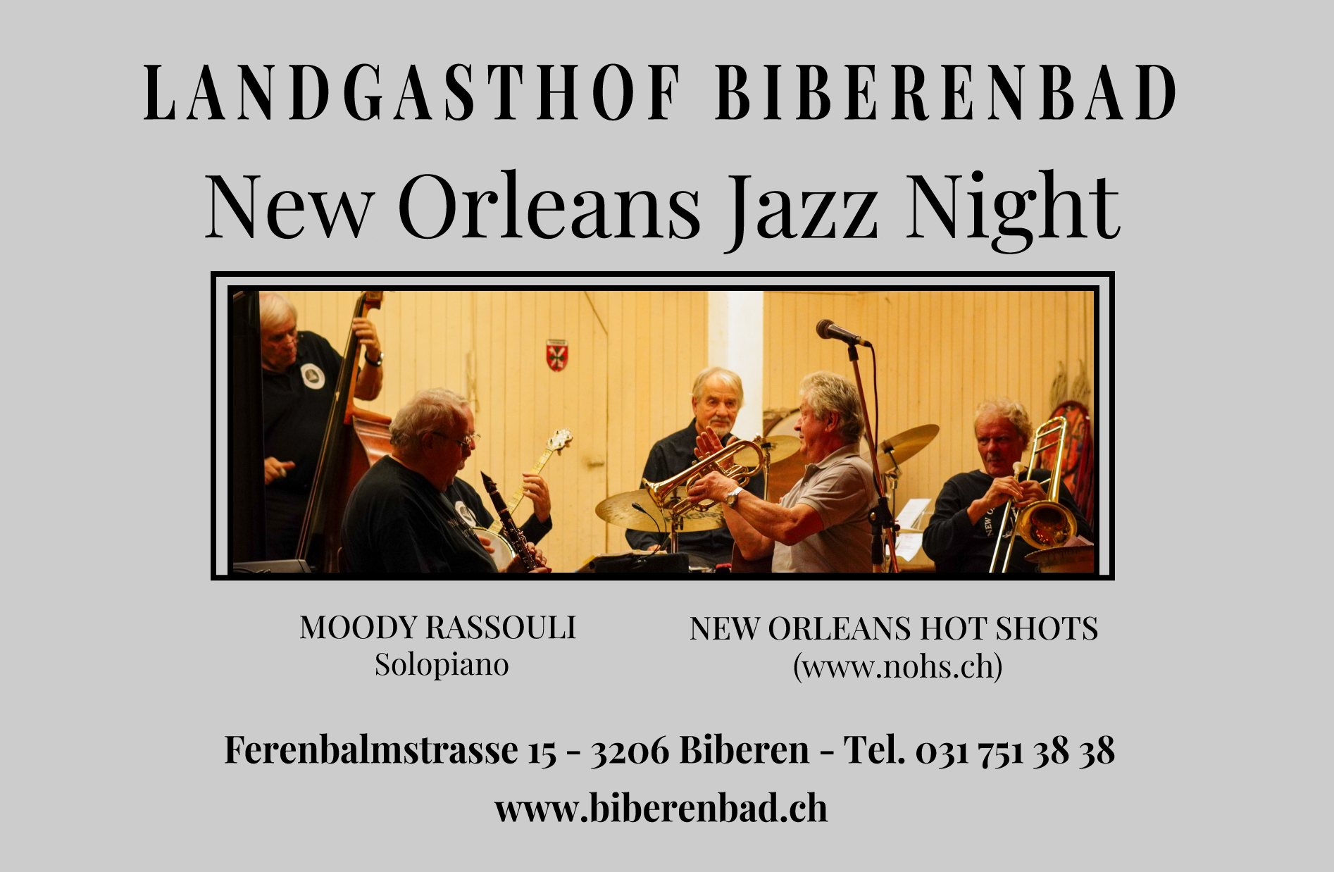 New Orleans Jazz Night - Fotoreportage