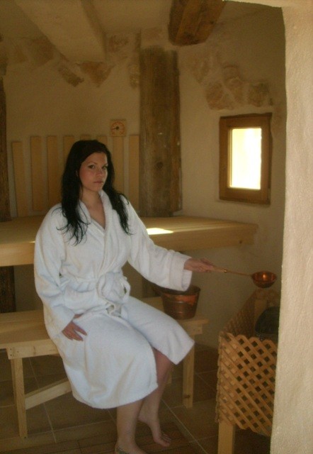 Turmsauna mit "Aussicht"