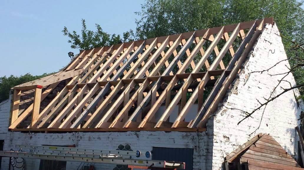 Opbouw of vernieuwing houtstructuur