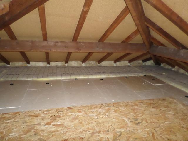 Isoleren van zoldervloeren