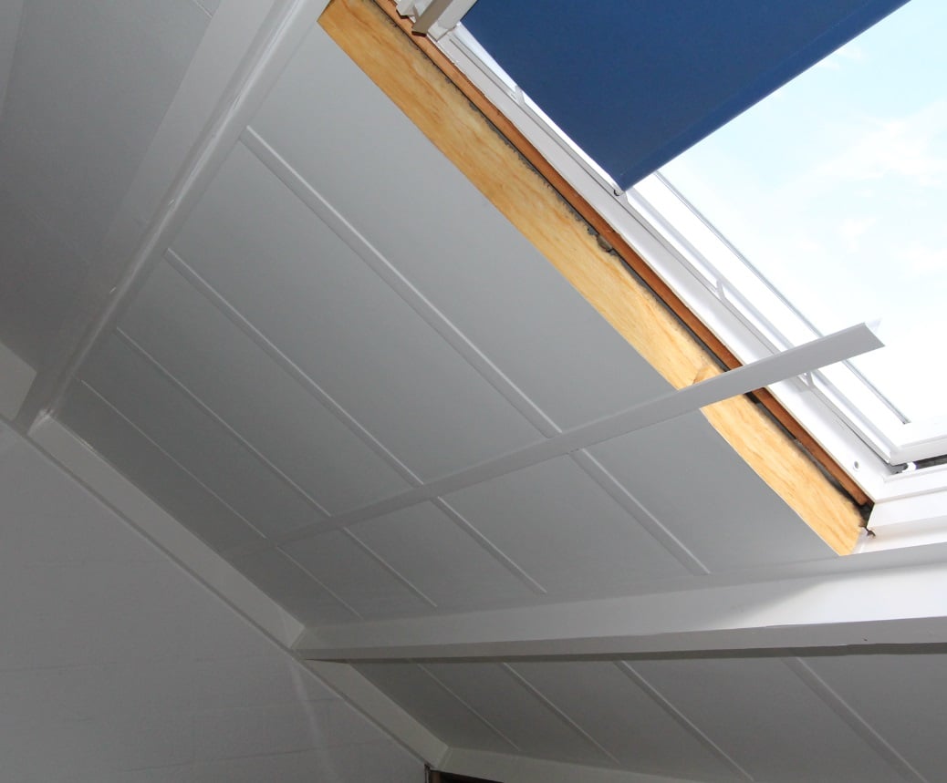 Isoleren hellende daken (binnenkant)