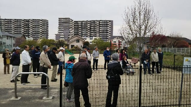 出陣式にお集まりいただいた地域の住民のみなさま
