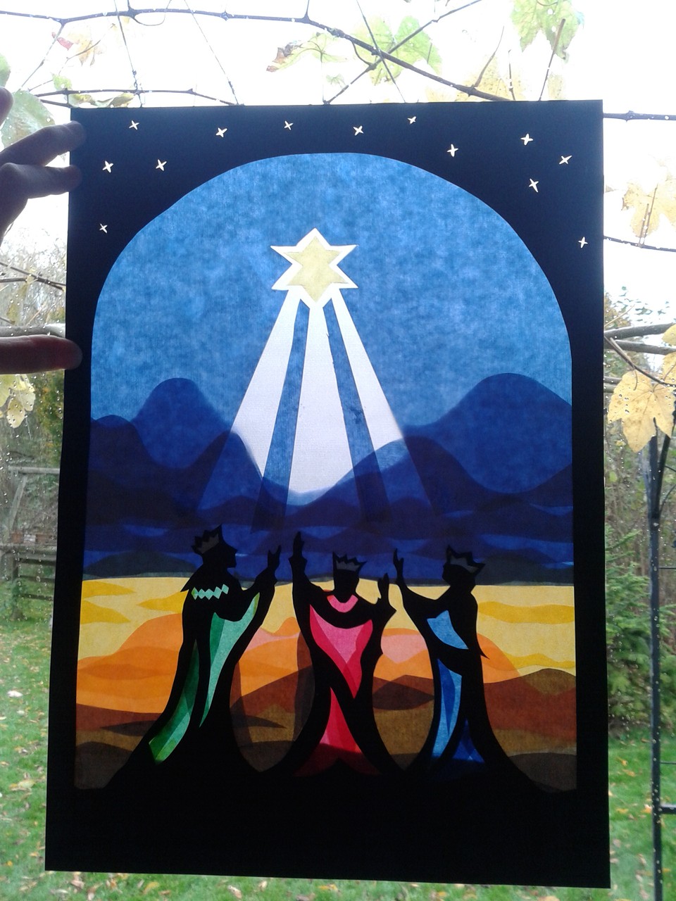 de drie wijzen- transparant