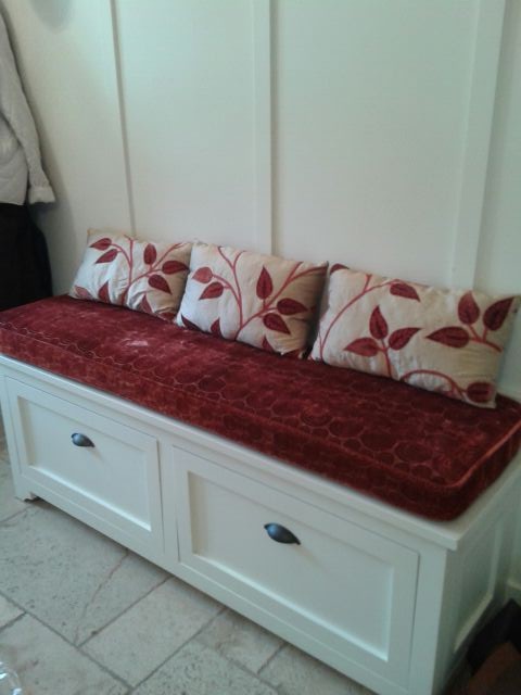 Seat cushions and pillows