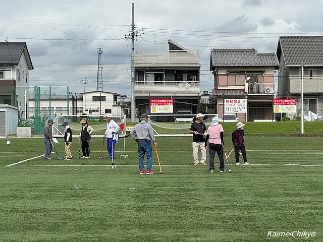 魅力ある地域づくり事業「親善グラウンド・ゴルフ大会」開催しました！