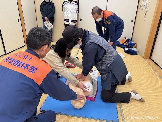 消防訓練及びAED講習会を開催しました。