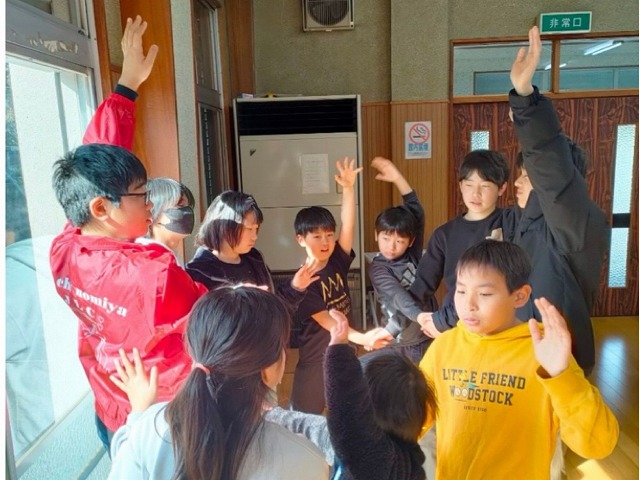 歓送迎会を開催しました!!＜小原子ども会より＞