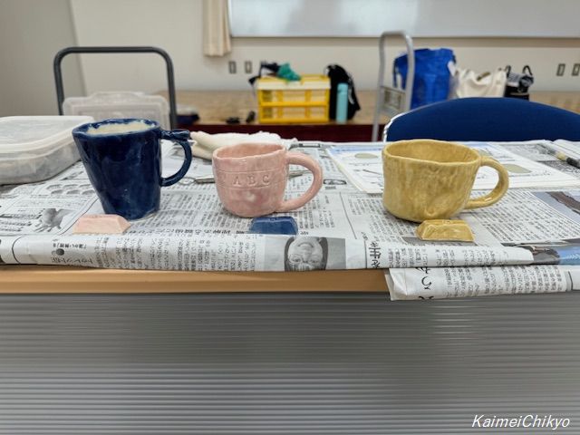 「こどもの陶芸教室」を開催しました。