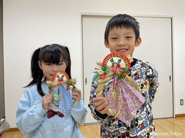 しめ飾りをつくろう！を開催しました。