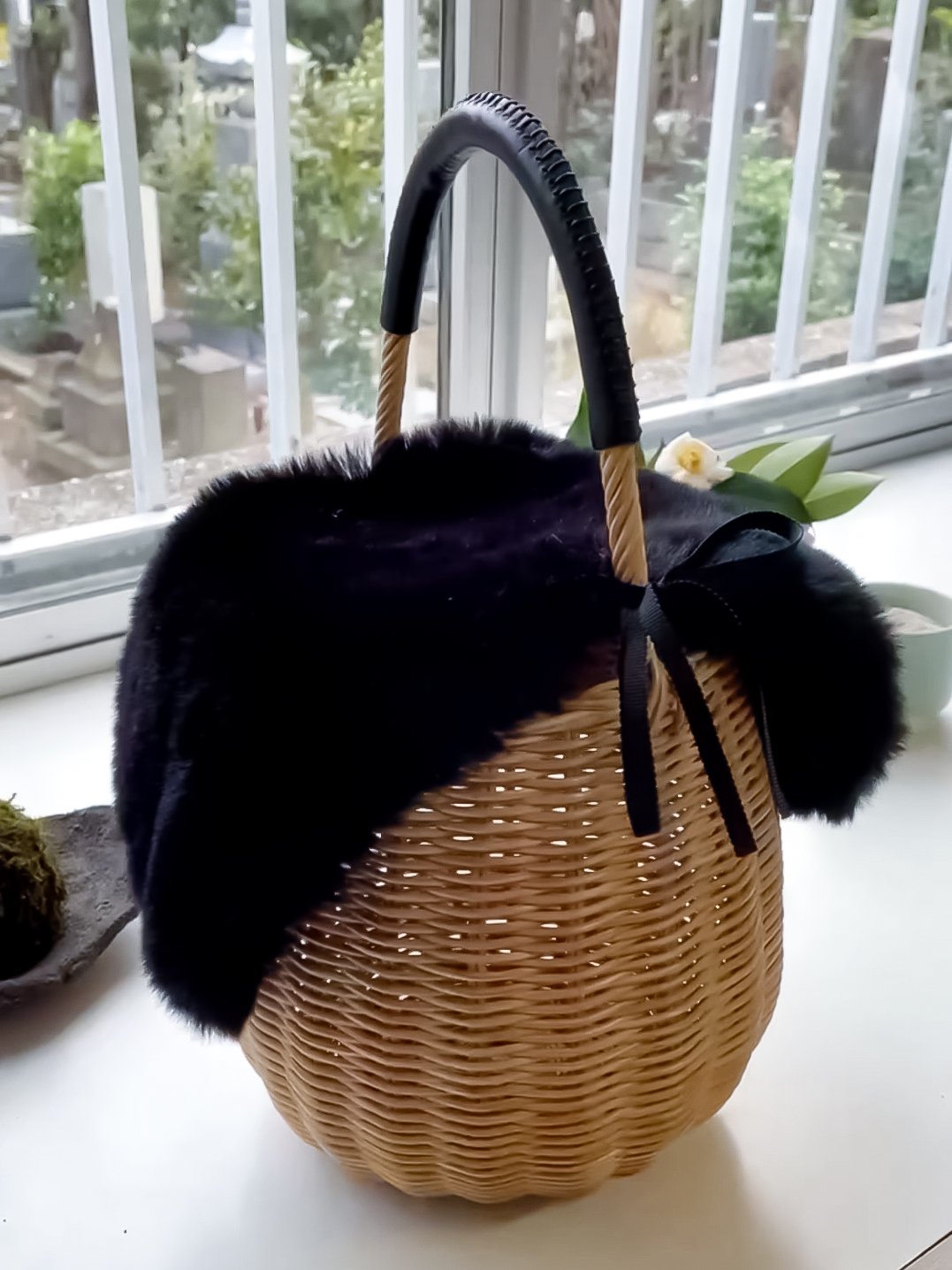 tousket ® 藤編みかごバッグ 「どんぐりかごバッグorかごポシェット」